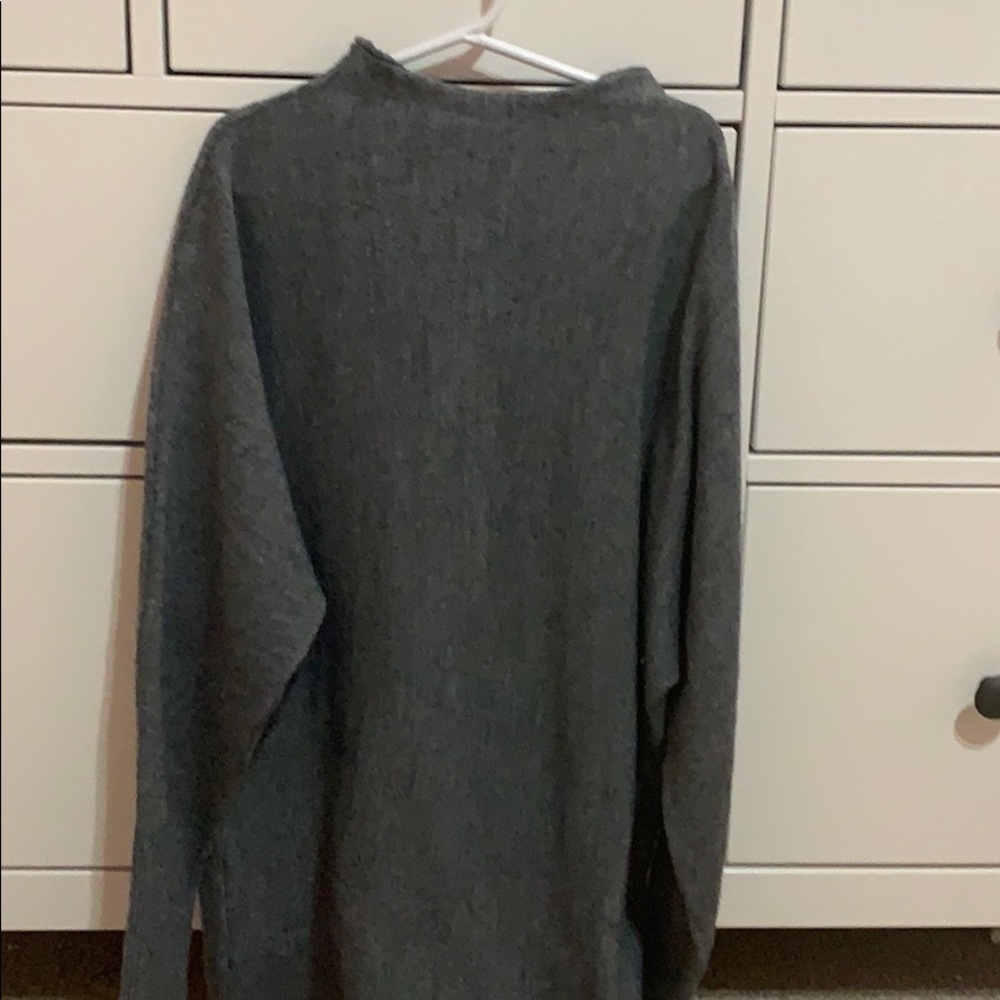 Grey wool sweater